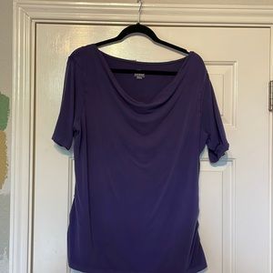 Cabela’s Purple short sleeve 2x side accents.